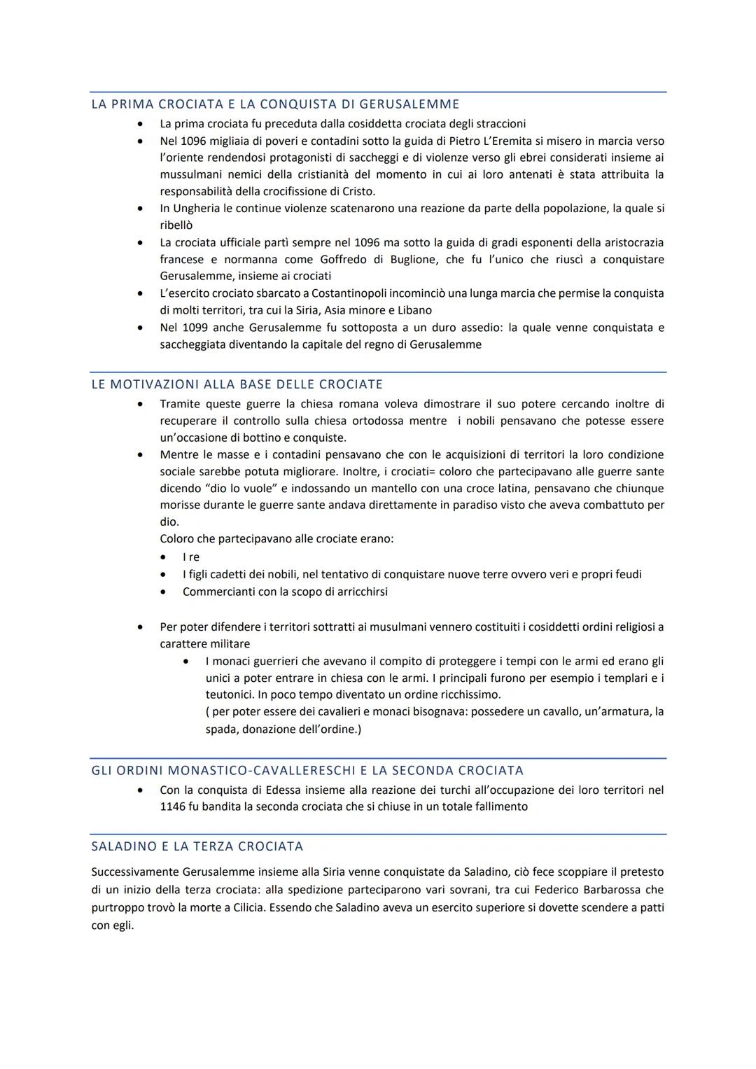 CAPITOLO 1: LE TRASFORMAZIONI DELL'EUROPA TRA IL 10 E L'11
IL SISTEMA FEUDALE
LA FRAMMENTAZIONE TERRITORIALE DOPO LA DISSOLUZIONE DELL'IMPER