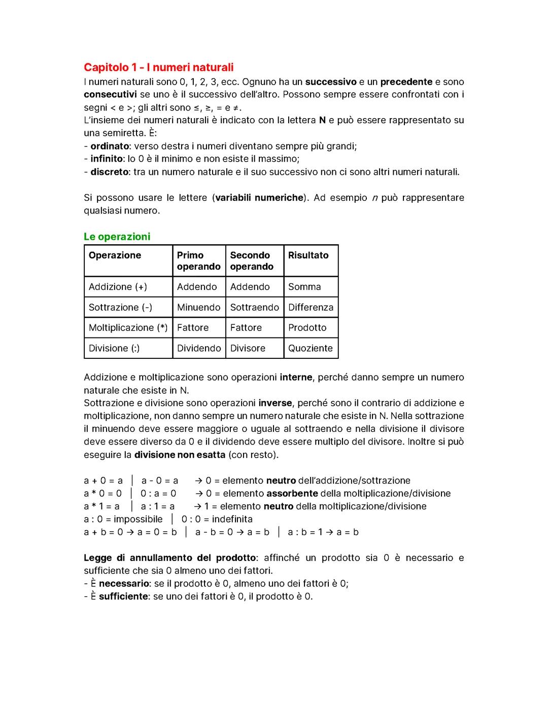 Numeri naturali