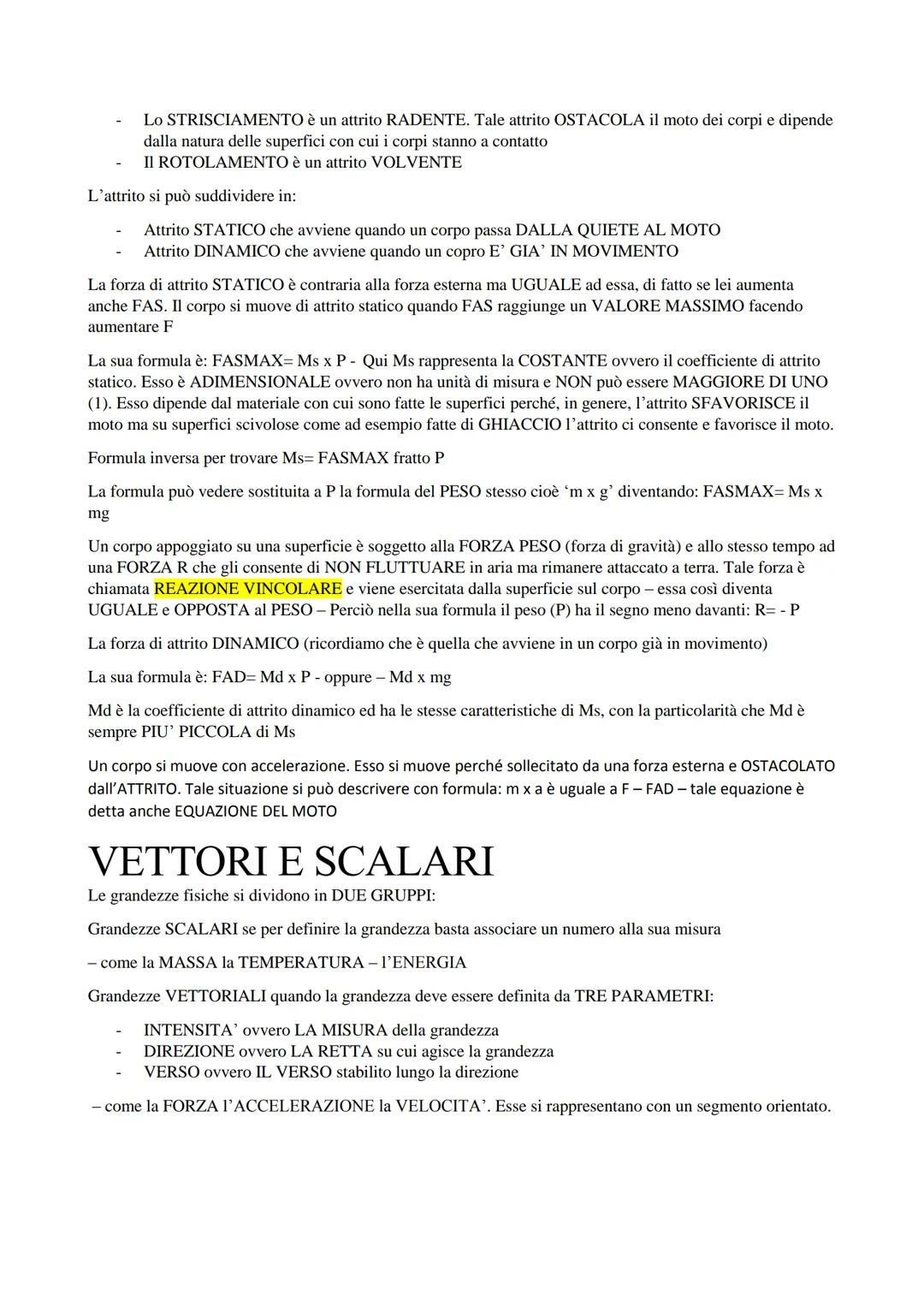 DINAMICA
La dinamica fa parte della MECCANICA suddivisa in:
CINEMATICA descrive il moto
STATICA studia i corpi in EQUILIBRIO
La DINAMICA stu