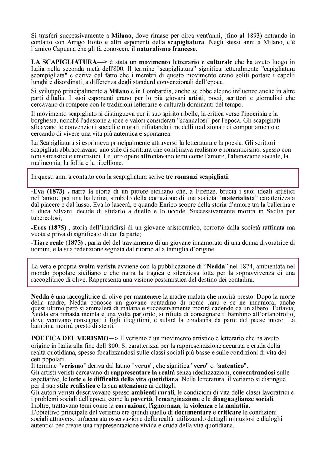 # Giovanni Verga

La Vita

Verga nasce a Catania il 2 settembre 1840 da una famiglia di nobili proprietari terrieri di cui era il
maggiore d