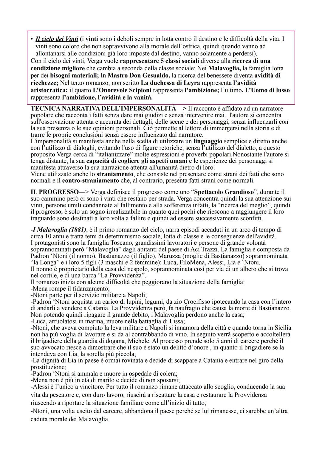 # Giovanni Verga

La Vita

Verga nasce a Catania il 2 settembre 1840 da una famiglia di nobili proprietari terrieri di cui era il
maggiore d