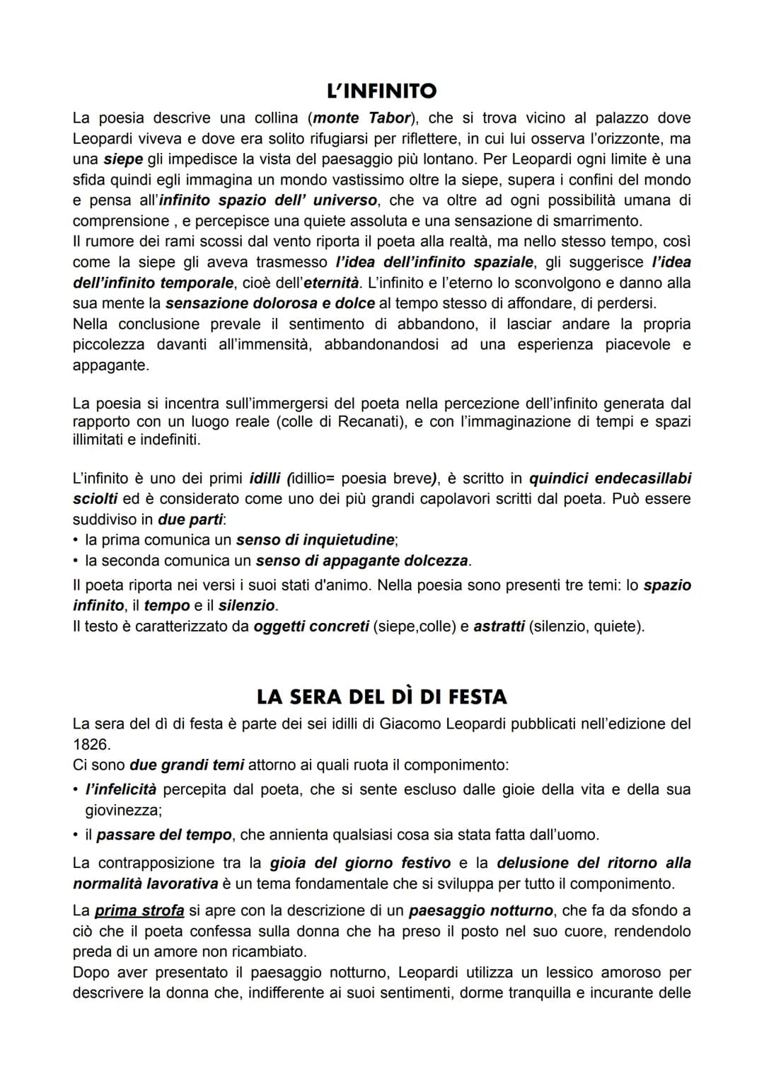 GIACOMO LEOPARDI
LA VITA
Nel 1798 il borgo di Recanati faceva parte dello Stato Pontificio e si trovava in una realtà
lontana dalle inquietu