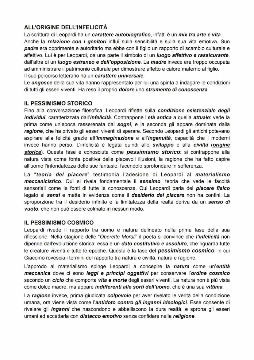 GIACOMO LEOPARDI
LA VITA
Nel 1798 il borgo di Recanati faceva parte dello Stato Pontificio e si trovava in una realtà
lontana dalle inquietu