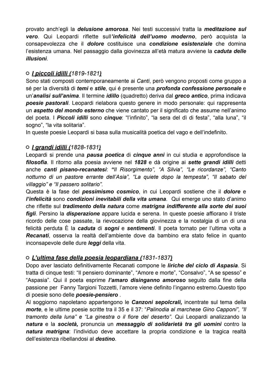 GIACOMO LEOPARDI
LA VITA
Nel 1798 il borgo di Recanati faceva parte dello Stato Pontificio e si trovava in una realtà
lontana dalle inquietu