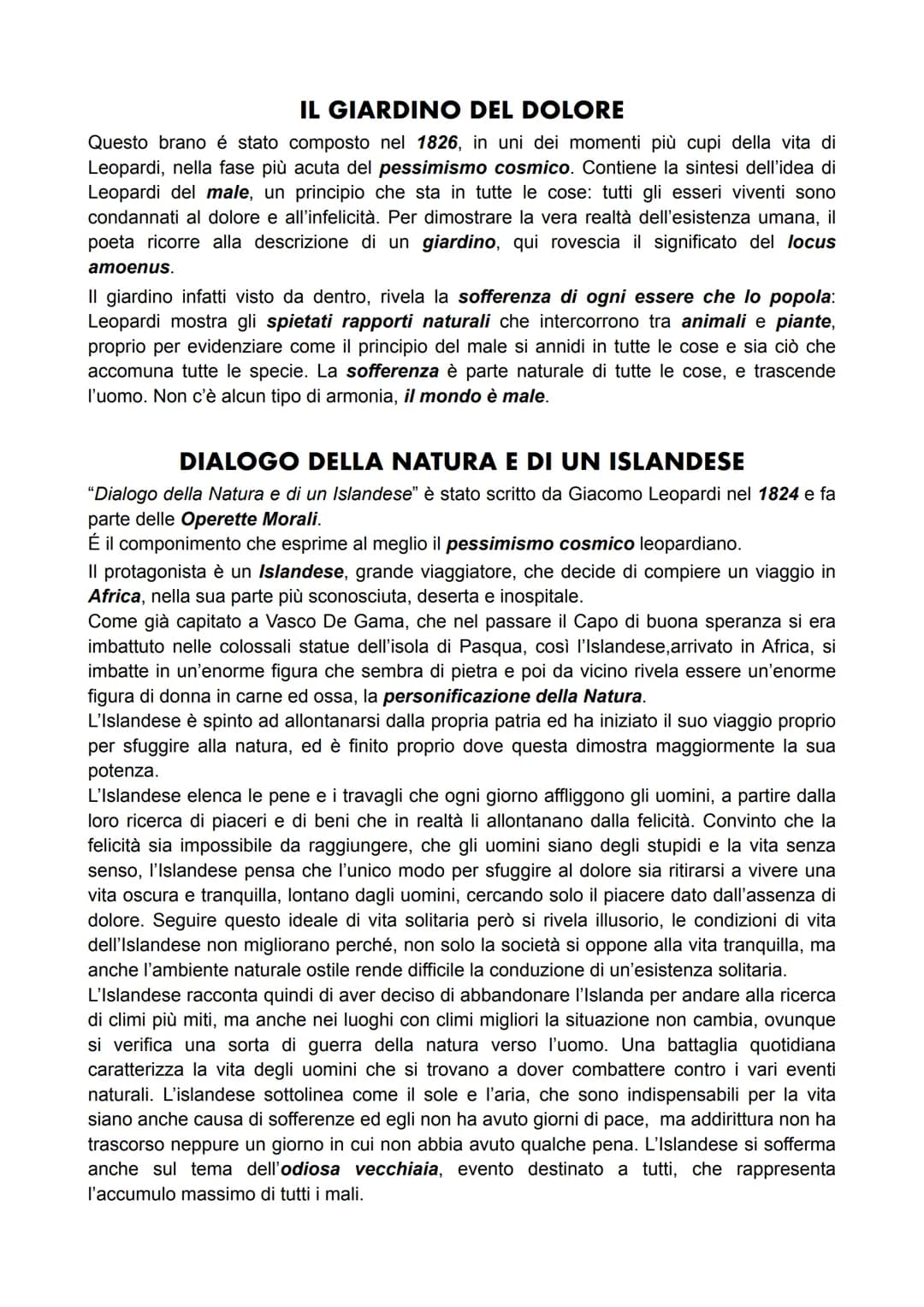 GIACOMO LEOPARDI
LA VITA
Nel 1798 il borgo di Recanati faceva parte dello Stato Pontificio e si trovava in una realtà
lontana dalle inquietu