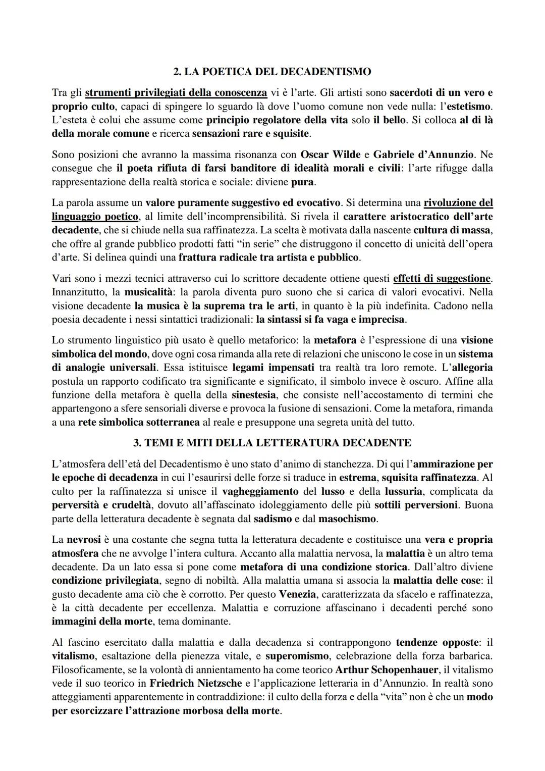 # IL DECADENTISMO (1880-1900)

Il 26 maggio 1883, sul periodico parigino "Le Chat Noir", Paul Verlaine pubblicava un sonetto in
cui affermav