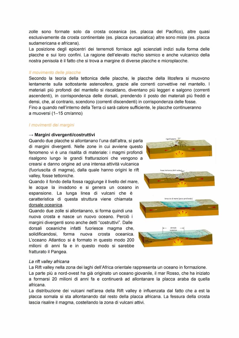INTERNO DELLA TERRA, CALORE E MAGNETISMO
Dallo studio dell'interno della Terra (raggio medio 6371 Km) si sono ricavati:
dati diretti:
dai pr