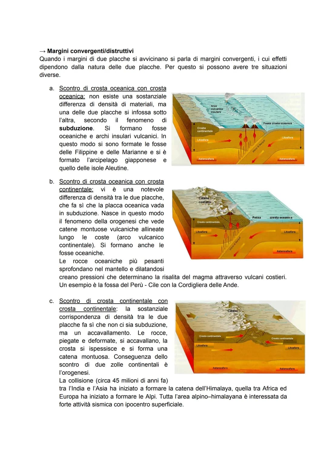 INTERNO DELLA TERRA, CALORE E MAGNETISMO
Dallo studio dell'interno della Terra (raggio medio 6371 Km) si sono ricavati:
dati diretti:
dai pr