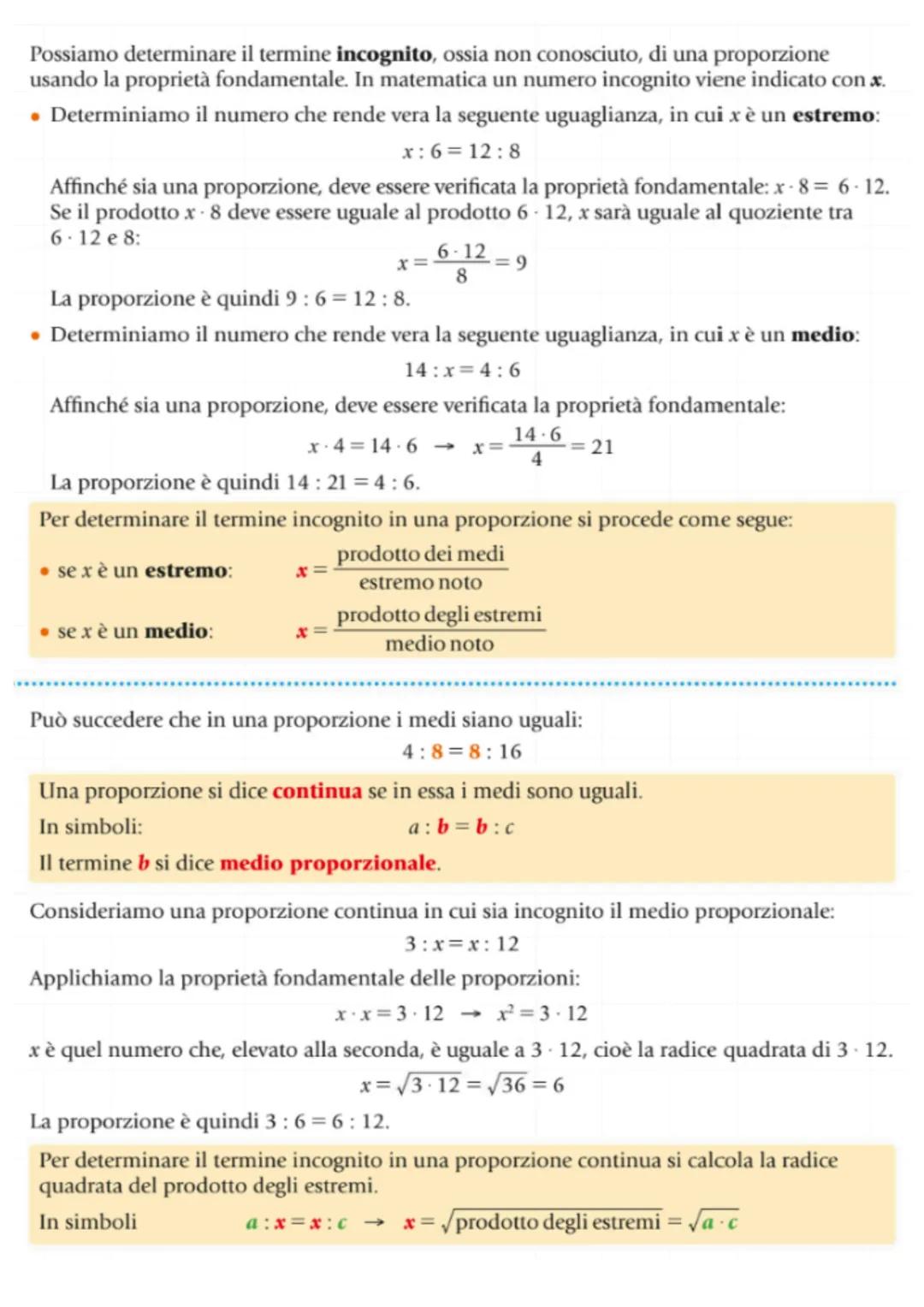 # LE PROPORZIONI

Consideriamo i due rapporti 3:2 e 12:8.

$3:2=1,5$

$12:8=1,5$

Hanno lo stesso valore, quindi possiamo scrivere:

$3:2=12