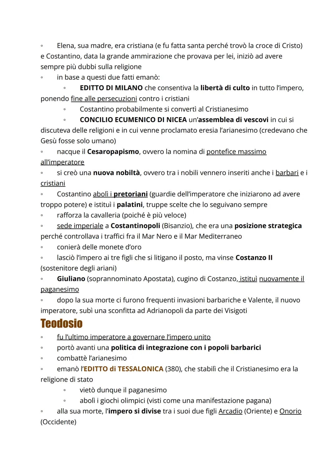 Il Cristianesimo
Nell'impero si stava diffondendo il cristianesimo.
Si diffonde principalmente in Palestina, Alessandria d'Egitto, Cartagine