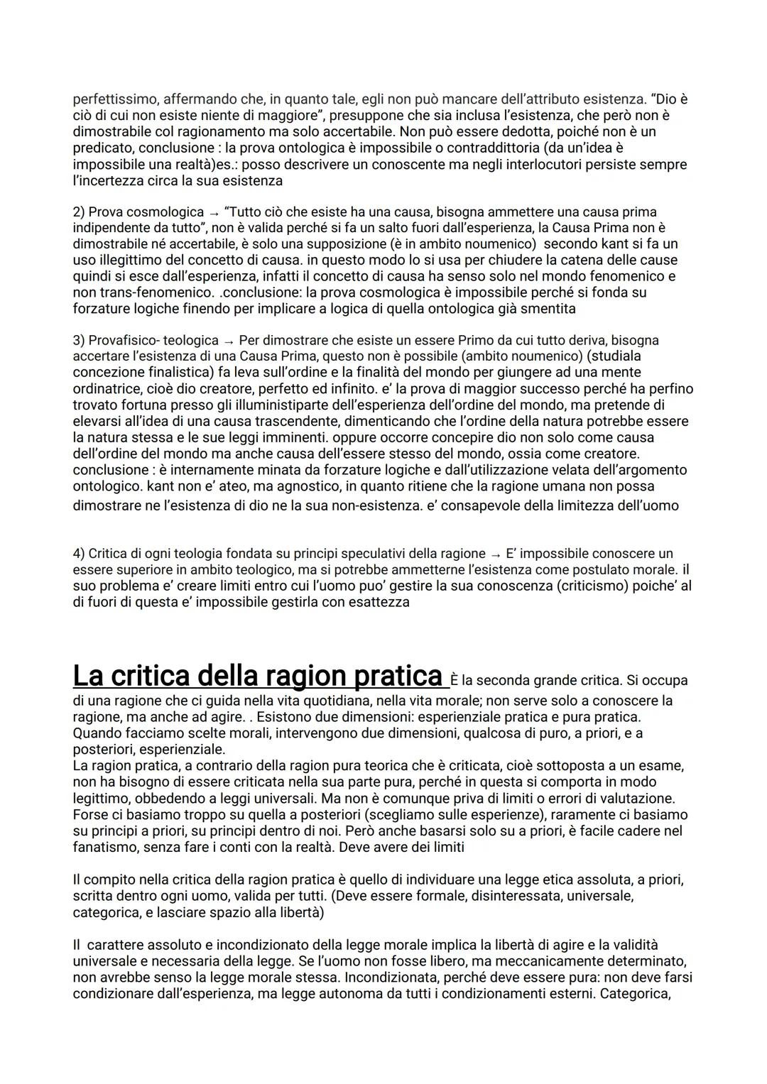 Immanuel Kant
Dissertazione del 70
Nel 1770, Kant pubblica "La forma e i principi della conoscenza sensibile e intellegibile", opera che
seg