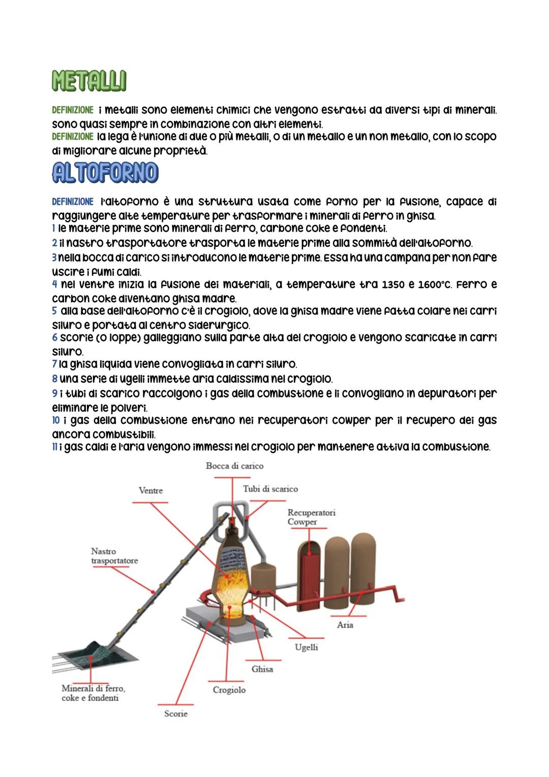 # METALLI

DEFINIZIONE i metalli sono elementi chimici che vengono estratti da diversi tipi di minerali.
sono quasi sempre in combinazione c