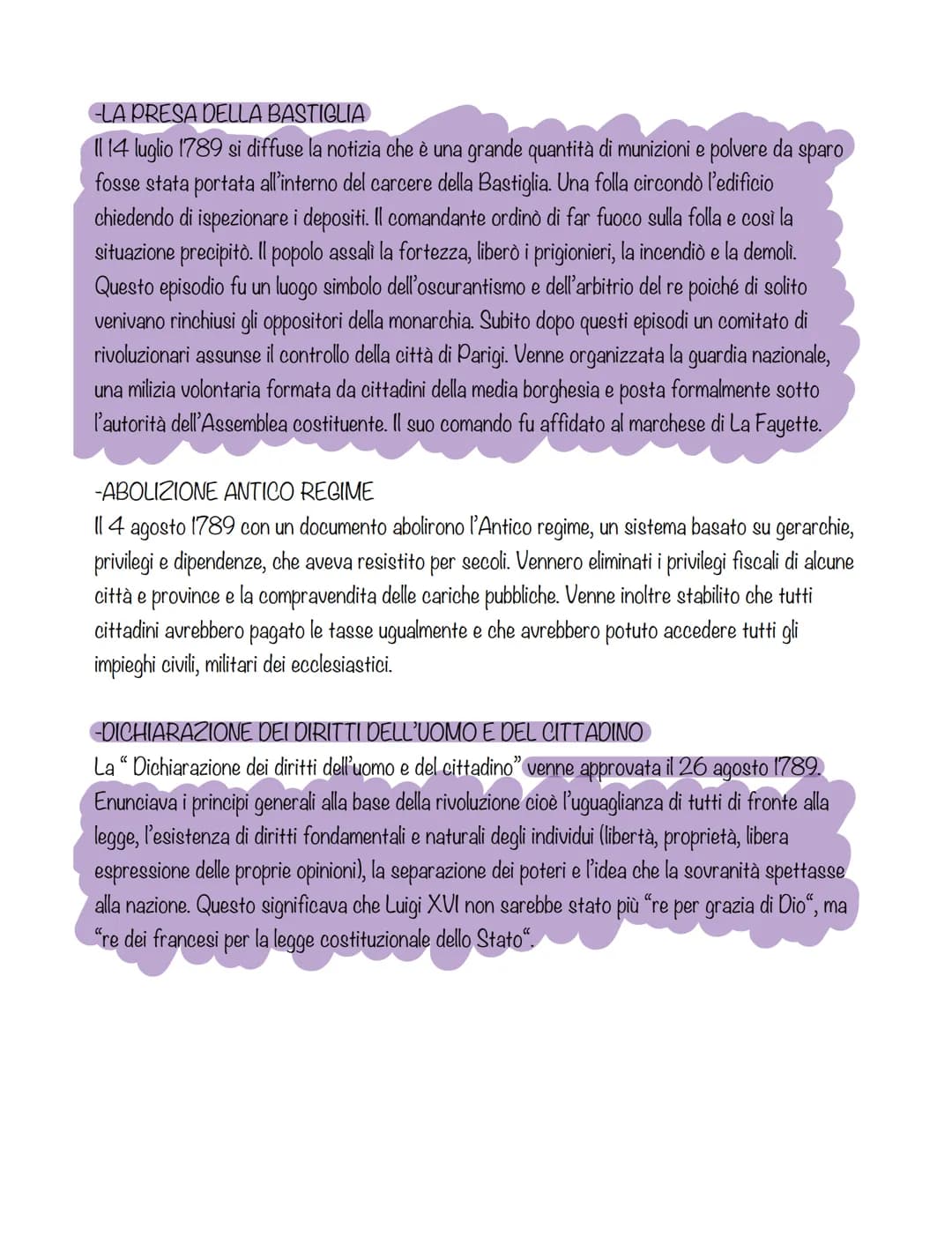RIVOLUZIONE FRANCESE
-LESSICO
progressista, chi necessita riforme che aiutano il progresso e l'evoluzione della società.
Vogliono un cambiam