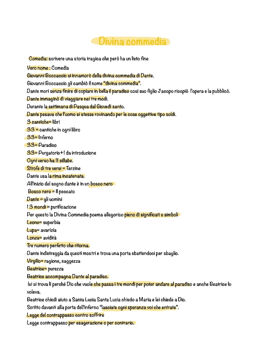 Divina commedia 