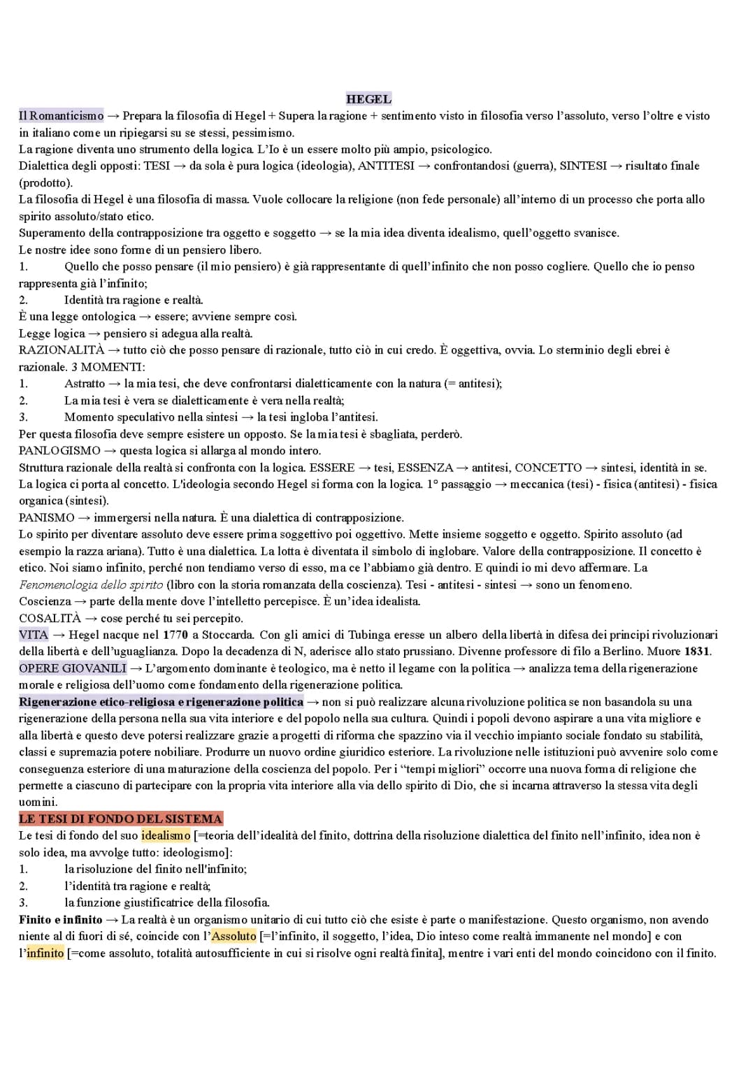 Hegel: Pensiero, Dialettica e Filosofia per Bambini