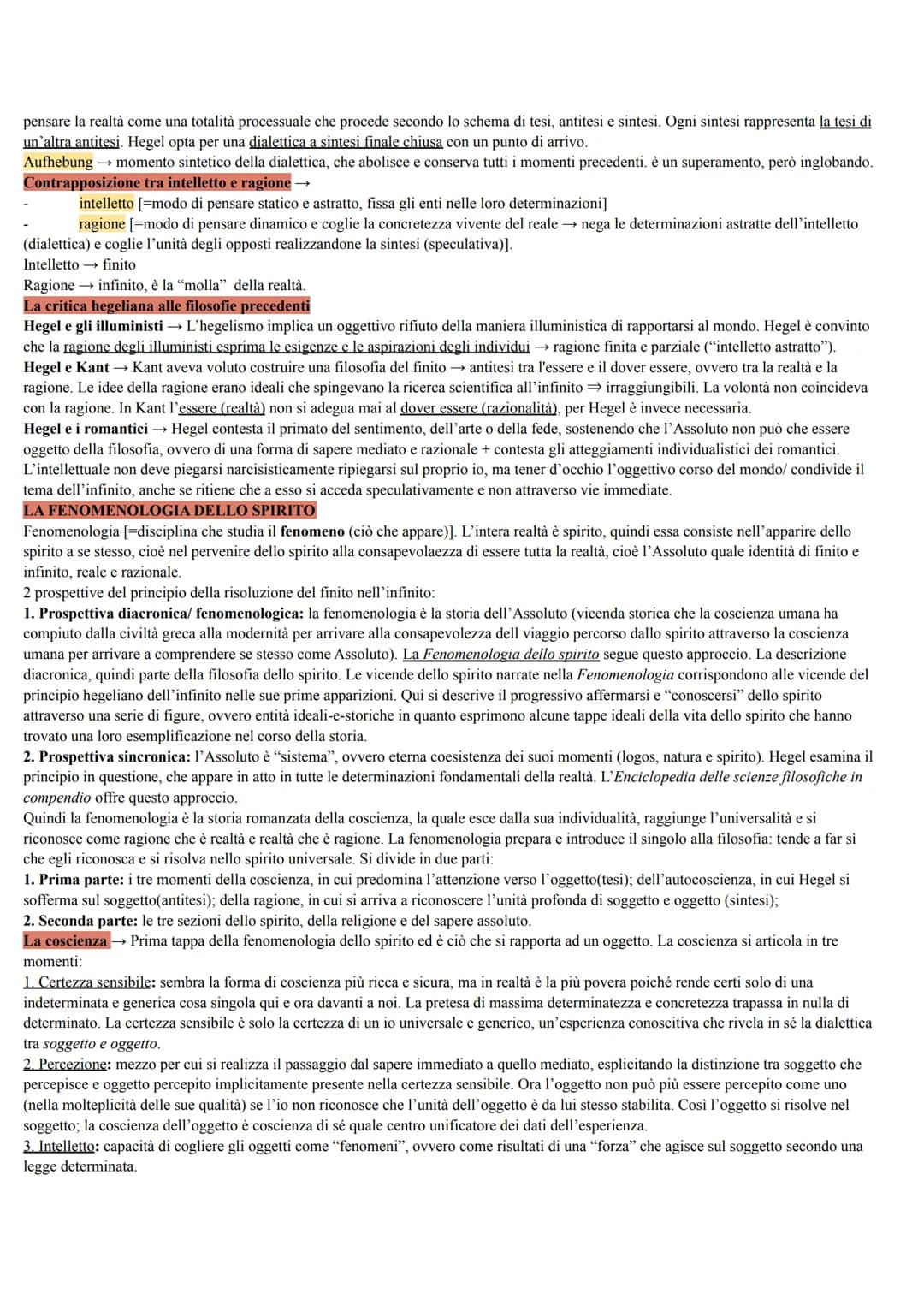 HEGEL
Il Romanticismo →→ Prepara la filosofia di Hegel + Supera la ragione + sentimento visto in filosofia verso l'assoluto, verso l'oltre e