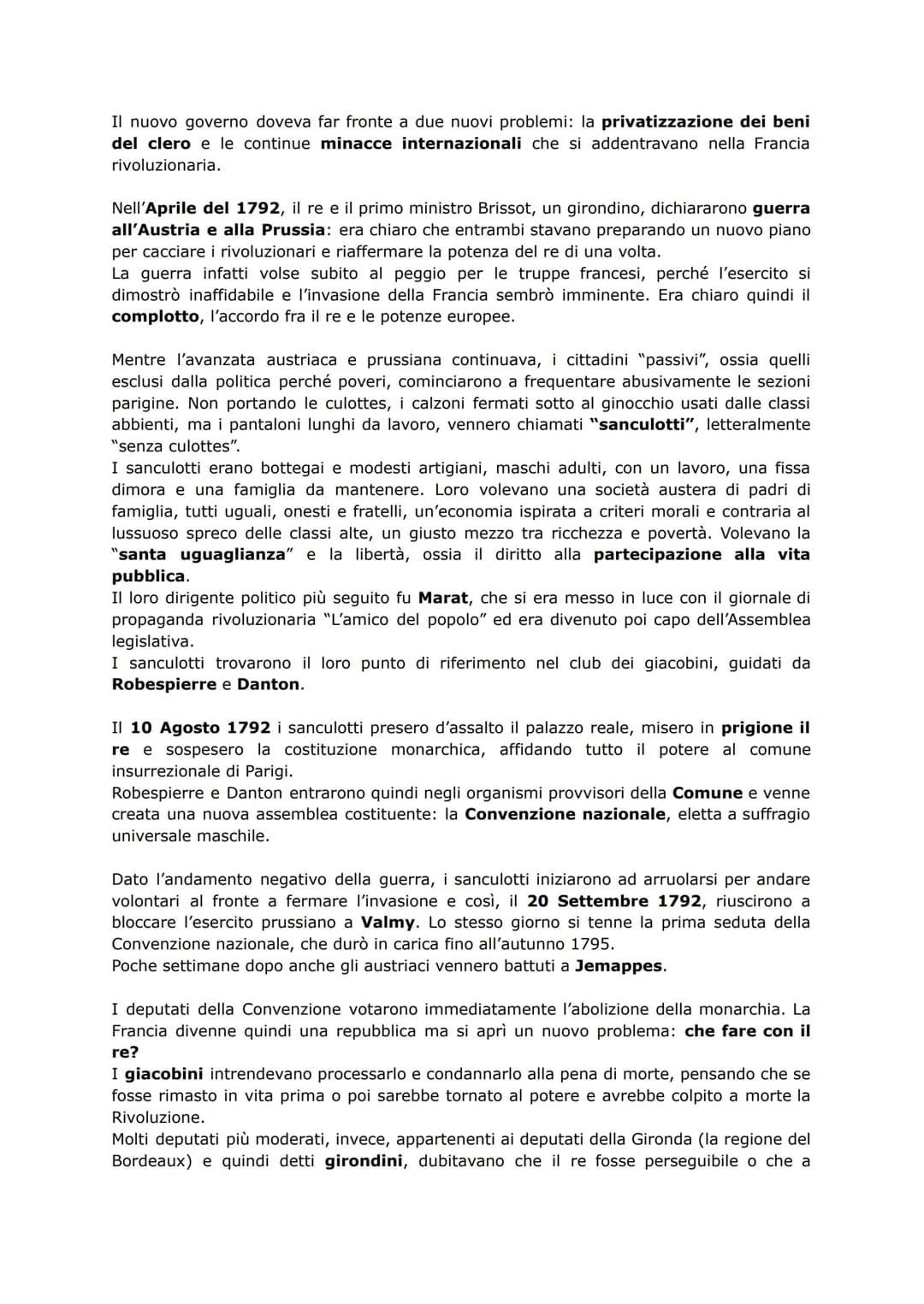 LA RIVOLUZIONE FRANCESE
La Rivoluzione francese (1789-1795) è la terza e ultima grande rivoluzione del 1700 che
coinvolse l'Europa.
LE CAUSE
