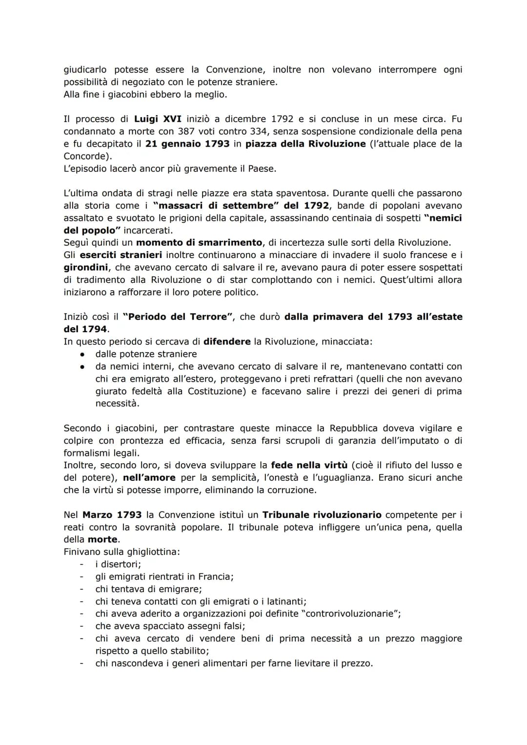 LA RIVOLUZIONE FRANCESE
La Rivoluzione francese (1789-1795) è la terza e ultima grande rivoluzione del 1700 che
coinvolse l'Europa.
LE CAUSE