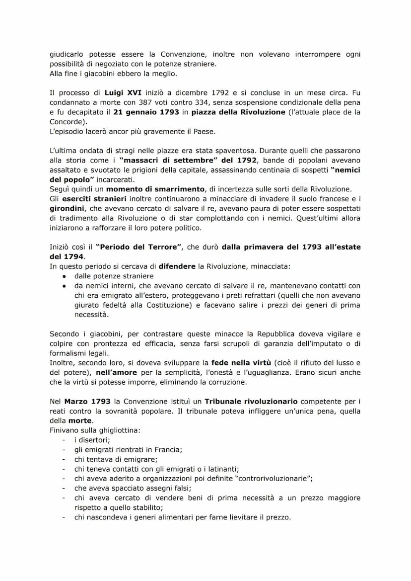 LA RIVOLUZIONE FRANCESE
La Rivoluzione francese (1789-1795) è la terza e ultima grande rivoluzione del 1700 che
coinvolse l'Europa.
LE CAUSE