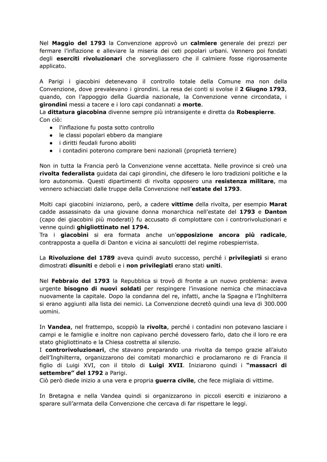 LA RIVOLUZIONE FRANCESE
La Rivoluzione francese (1789-1795) è la terza e ultima grande rivoluzione del 1700 che
coinvolse l'Europa.
LE CAUSE