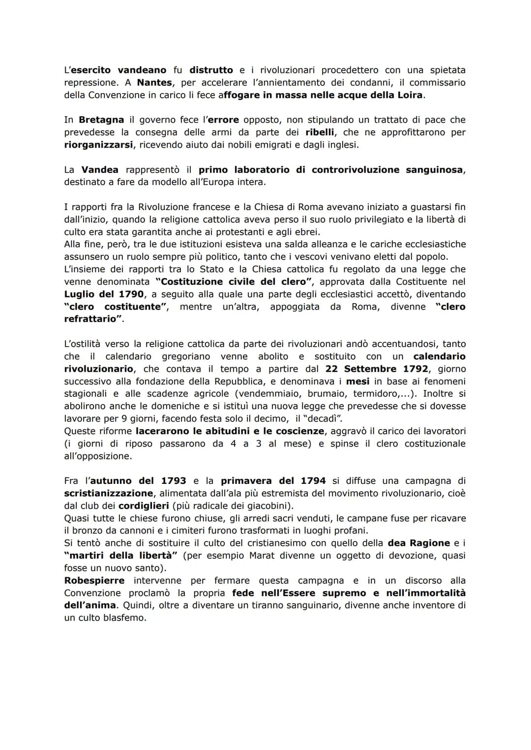 LA RIVOLUZIONE FRANCESE
La Rivoluzione francese (1789-1795) è la terza e ultima grande rivoluzione del 1700 che
coinvolse l'Europa.
LE CAUSE