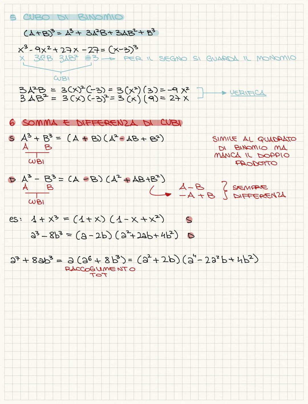 <h2 id="quadratodibinomioab">QUADRATO DI BINOMIO (A + B)²</h2>
<p>The formula for finding the square of a binomial is (A + B)² = A² + 2AB + 