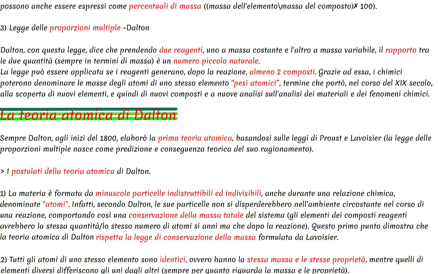 GLI ATOMI E LA TEORIA ATOMICA
L'inizio della chimica moderna si ebbe grazie ai risultati degli studi di Antoine Lavoisier sulle reazioni di 