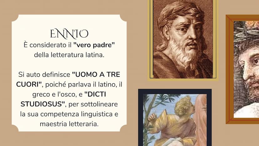LA PRIMA
LETTERATURA
"NAZIONALE" LATNA
t
a cura di Porzio Federica LIVIO ANDRONICO
È considerato il padre
fondatore della
letteratura latina