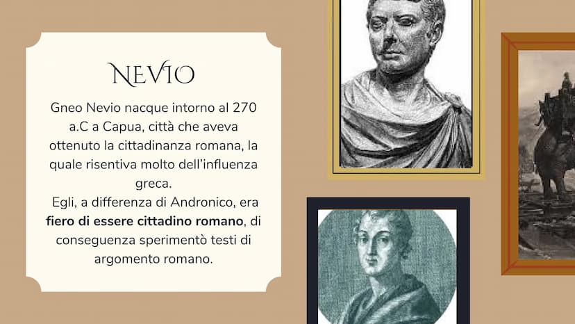 LA PRIMA
LETTERATURA
"NAZIONALE" LATNA
t
a cura di Porzio Federica LIVIO ANDRONICO
È considerato il padre
fondatore della
letteratura latina