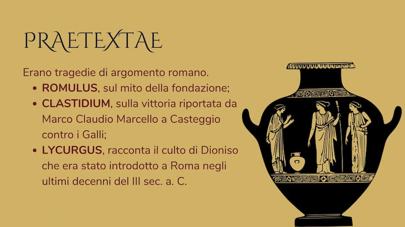 LA PRIMA
LETTERATURA
"NAZIONALE" LATNA
t
a cura di Porzio Federica LIVIO ANDRONICO
È considerato il padre
fondatore della
letteratura latina