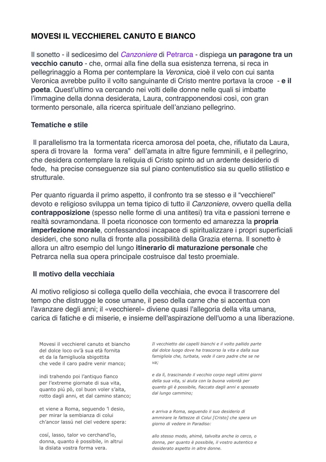 VOI CH' ASCOLTATE
Voi ch'ascoltate in rime sparse il suono è la prima lirica del Canzoniere, Petrarca
ha voluto assegnarle la funzione di pr