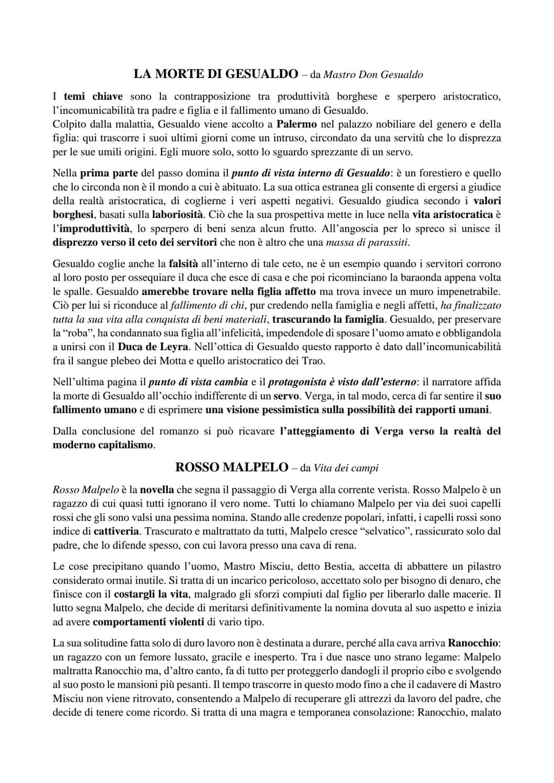 INDICE:
●
VITA
● ROMANZI PREVERISTI
● LA SVOLTA VERISTA
● POETICA E TECNICA NARRATIVA DEL VERGA VERISTA
GIOVANNI VERGA
L'IDEOLOGIA VERGHIANA