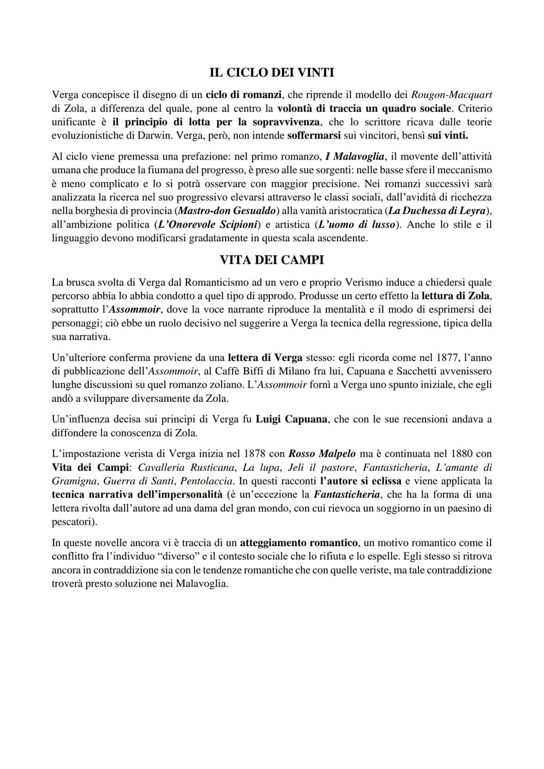 INDICE:
●
VITA
● ROMANZI PREVERISTI
● LA SVOLTA VERISTA
● POETICA E TECNICA NARRATIVA DEL VERGA VERISTA
GIOVANNI VERGA
L'IDEOLOGIA VERGHIANA