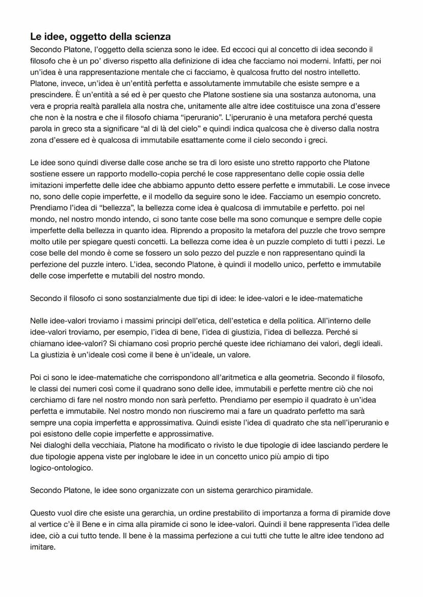 Cratilo
Secondo Platone, il linguaggio è stato concepito per discernere la natura delle cose e quindi per
discernere che quella è una sedia 