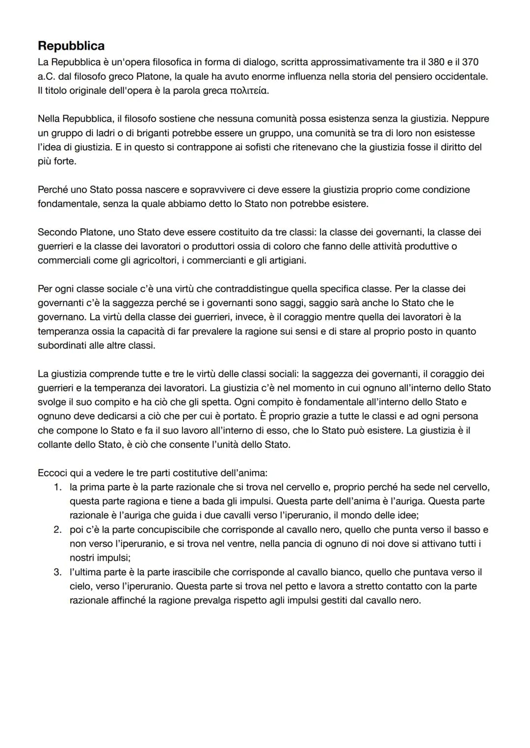 Cratilo
Secondo Platone, il linguaggio è stato concepito per discernere la natura delle cose e quindi per
discernere che quella è una sedia 