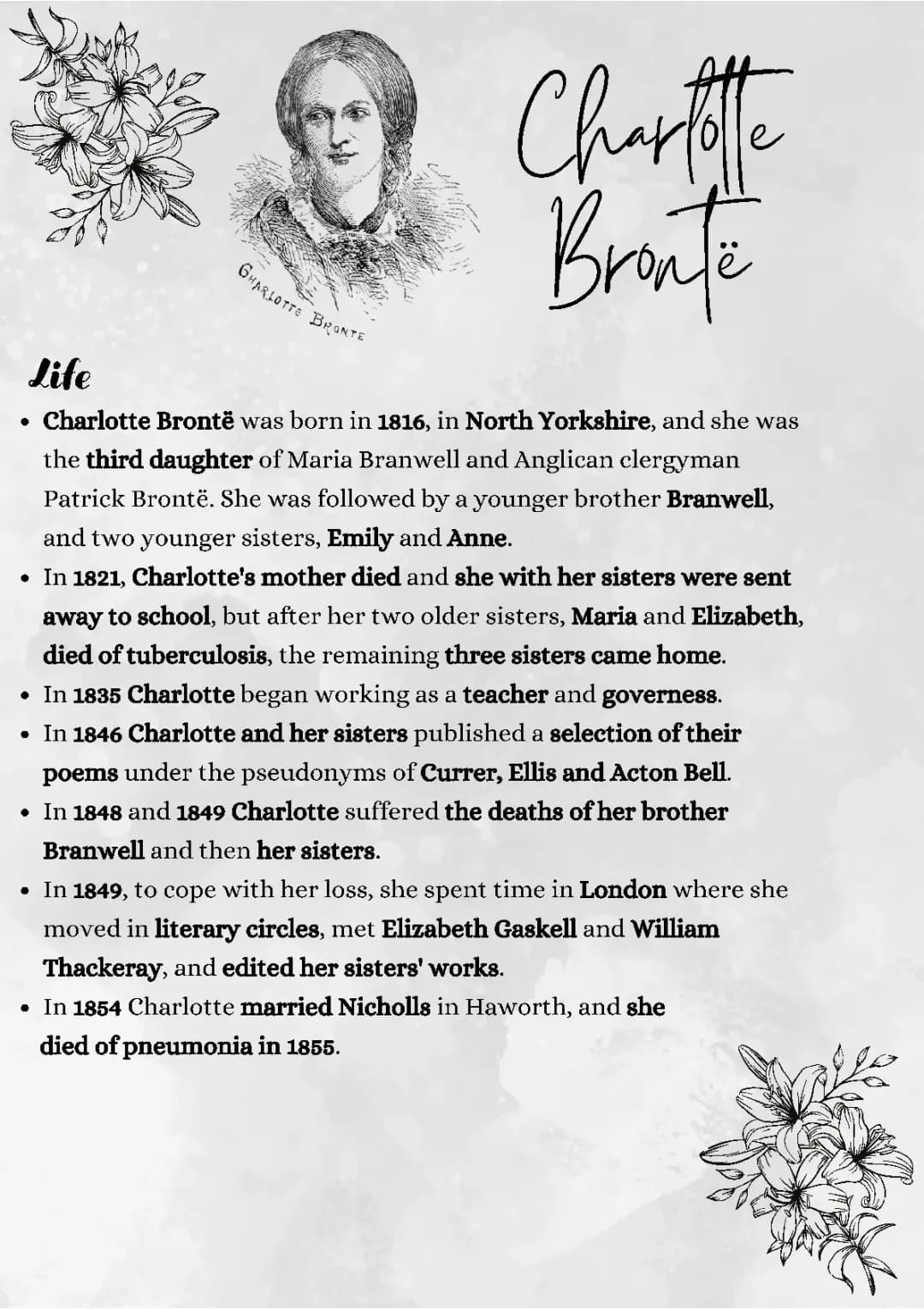 Charlotte Brontë