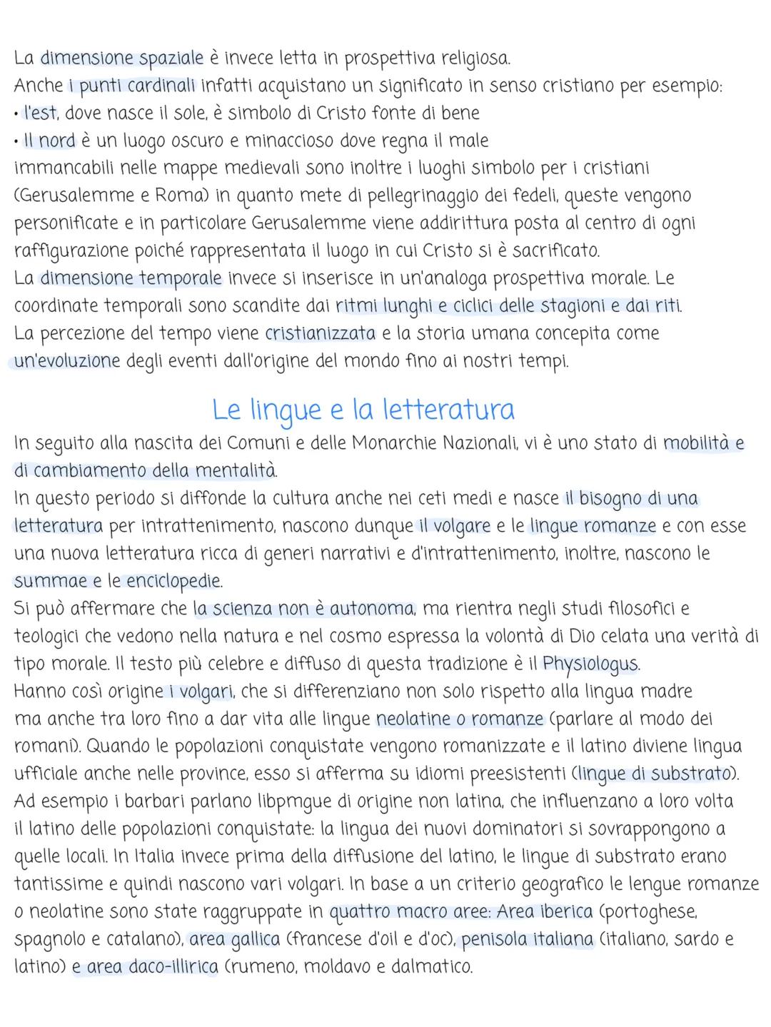 Il medioevo
Con il termine "medioevo" s'intende il periodo dalla caduta dell'Impero romano d'Occidente
(476 dC) alla scoperta dell'America (