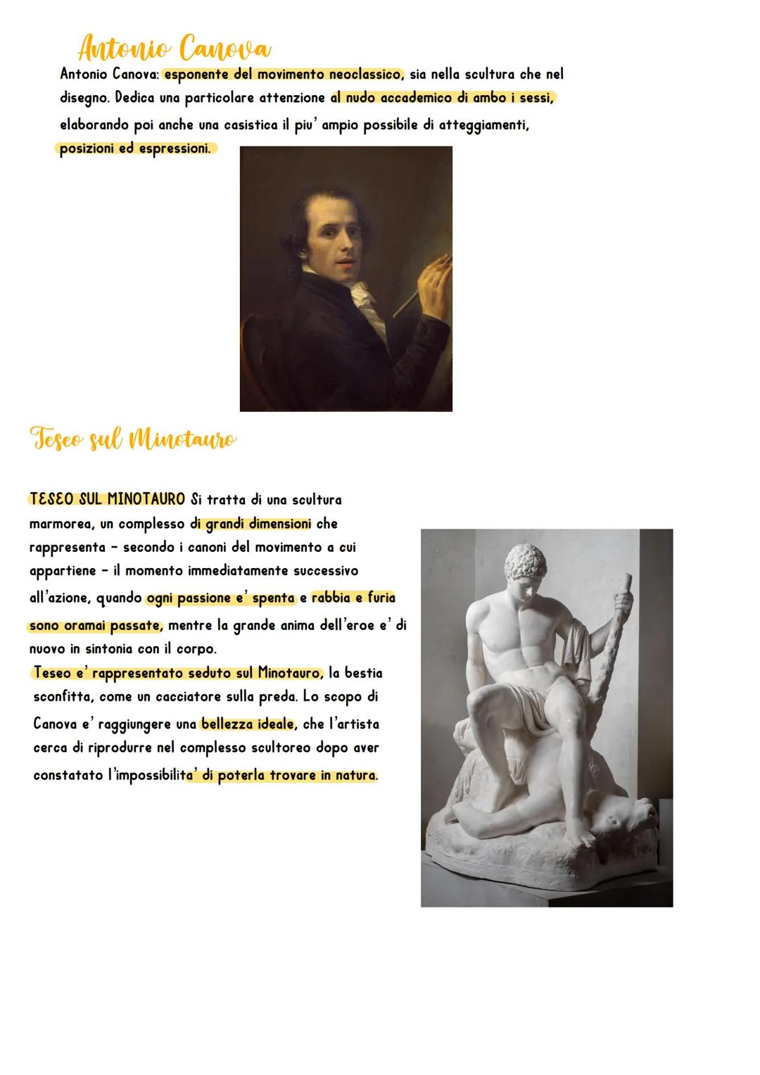 # Il neoclassicismo

Il neoclassicismo e' un movimento artistico che si sviluppa dalla seconda meta' del settecento come
conseguenza della c