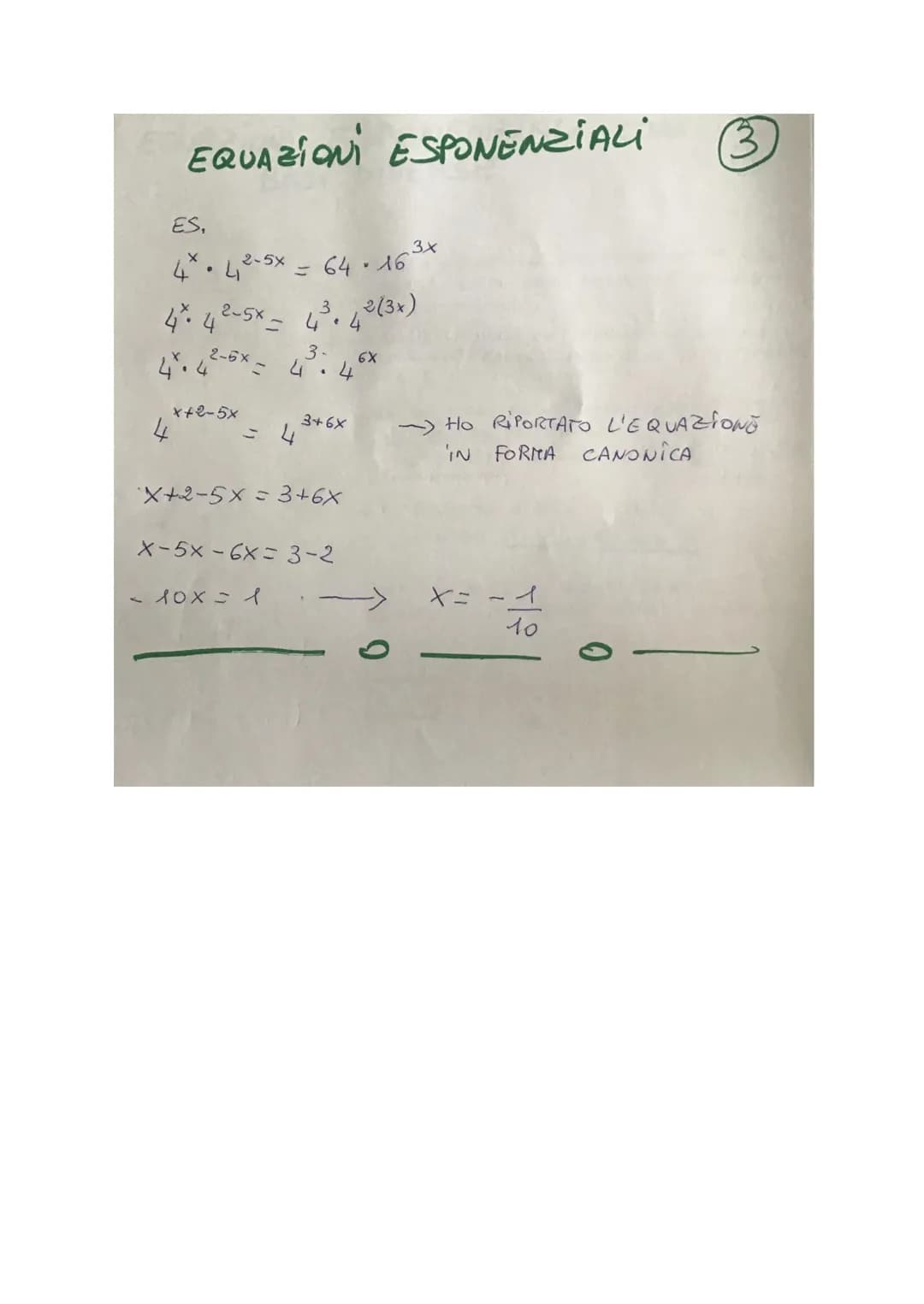 
<h2 id="equazioneesponenzialesemplice">Equazione Esponenziale Semplice</h2>
<p>Solving equations with the form 52x+1 = 25 where x = (2x+1)/