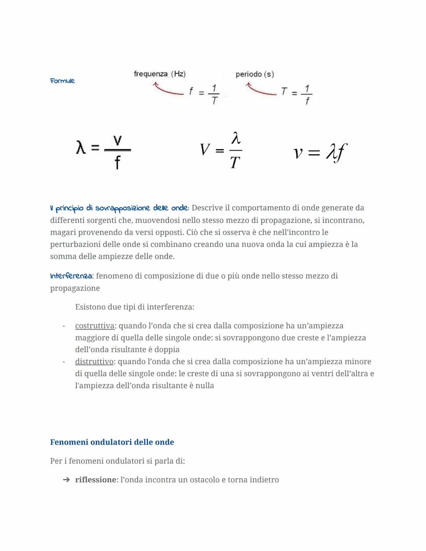 Le onde
Un'onda è una perturbazione che si propaga trasportando energia ma non materia
Introduzione
Un'onda trasporta energia, cioè la capac