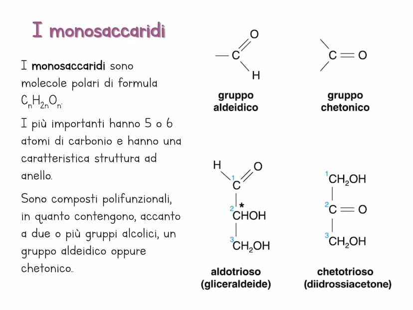Le biomolecole
Carbohydrate
Camoebasisters
Protein
Lipid
Nucleic Acid H
Una biomolecola è un composto chimico che riveste un
ruolo important