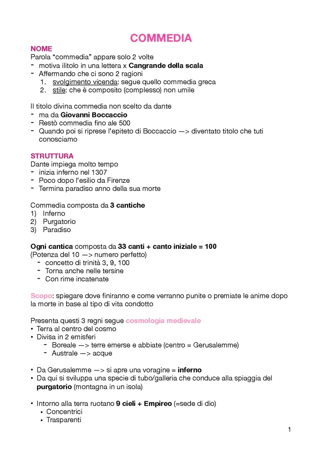 Divina Commedia