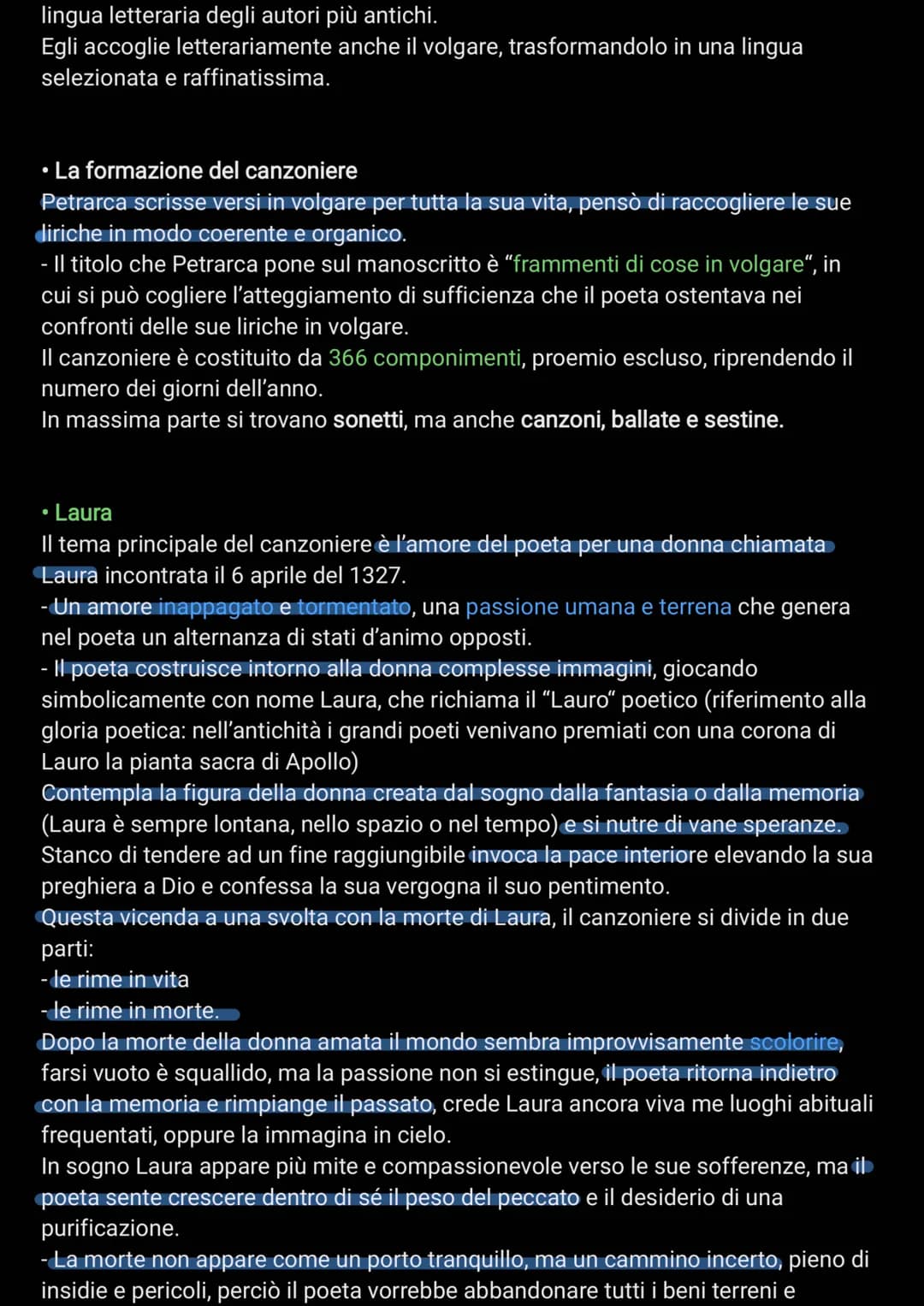 PETRARCA
(1304-1374)
• VITA
Nacque ad Arezzo nel 1304 da una famiglia fiorentina di condizione borghese.
Il padre, mandato in esilio dai gue