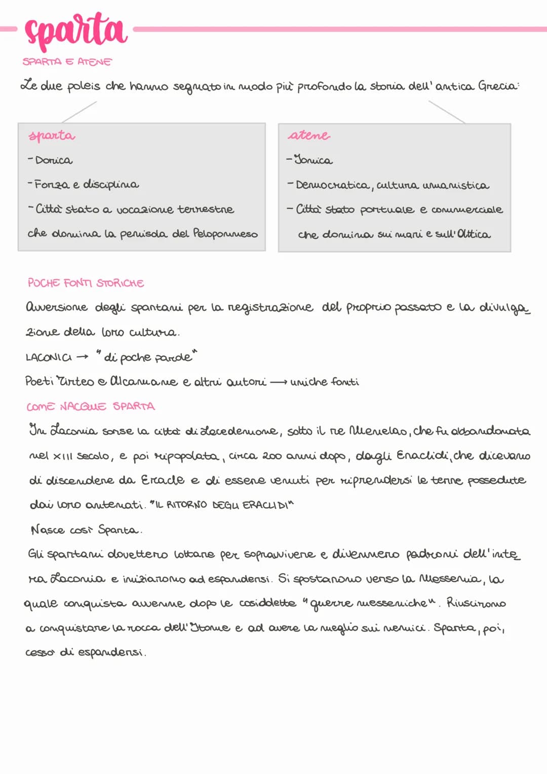 -sparta
SPARTA E ATENE
Le due poleis che hanno segnato in modo più profondo la storia dell'antica Grecia:
sparta
-Dorica
-Fonza e disciplina