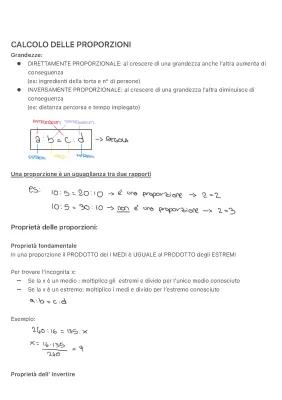 Know PROPORZIONI e PERCENTUALI thumbnail