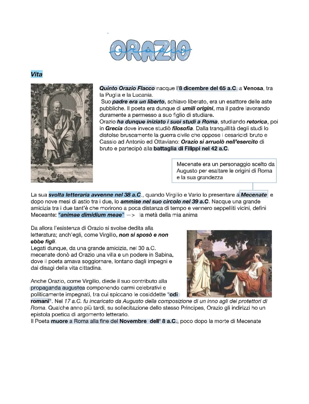 Scopri l'Avventura di Quinto Orazio Flacco e le sue Opere Famosissime!