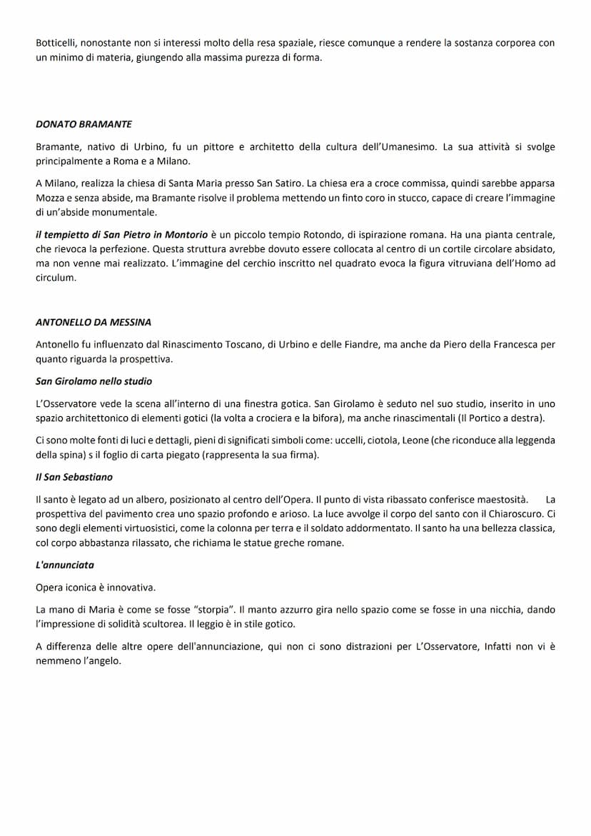 Rinascimento (XV-XVI)
L'obiettivo della corrente rinascimentale è di porre l'uomo al centro di tutto, dando fiducia nelle sue capacità - vie