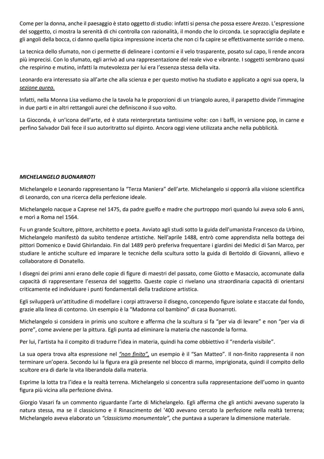 Rinascimento (XV-XVI)
L'obiettivo della corrente rinascimentale è di porre l'uomo al centro di tutto, dando fiducia nelle sue capacità - vie
