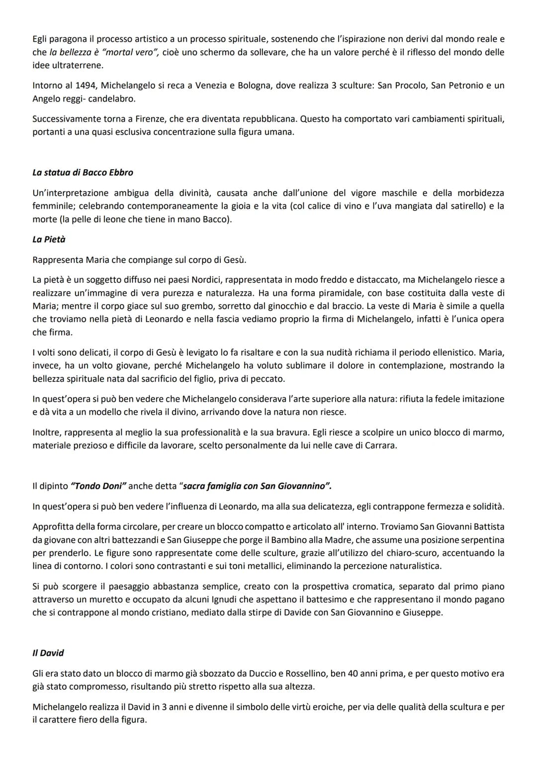 Rinascimento (XV-XVI)
L'obiettivo della corrente rinascimentale è di porre l'uomo al centro di tutto, dando fiducia nelle sue capacità - vie