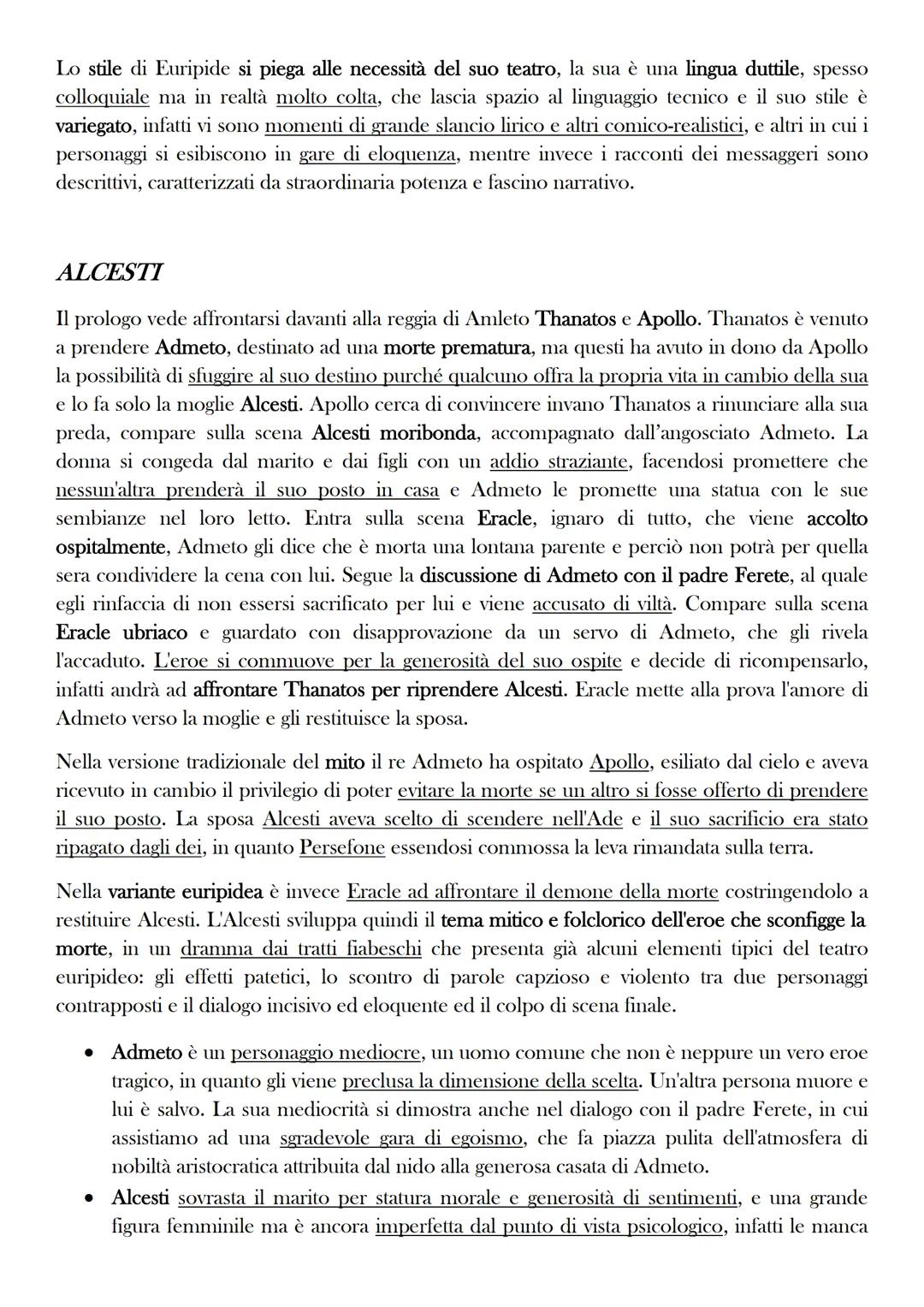 EURIPIDE
Nasce a Salamina nel 480 a.C., ricevette un'educazione di alto livello, in quanto cresciuto in
una famiglia agiata. Si sa poco dell
